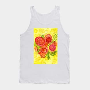 A Flower Arrangement Tank Top